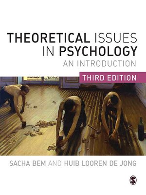 cover image of Theoretical Issues in Psychology